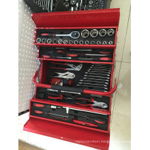77PCS Red Metal Box Tools Set
